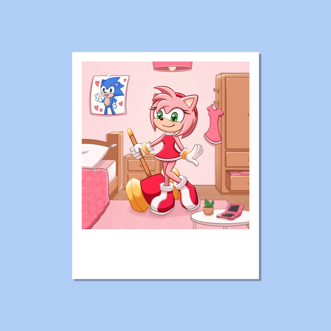 Polaroid Amy - Sonic