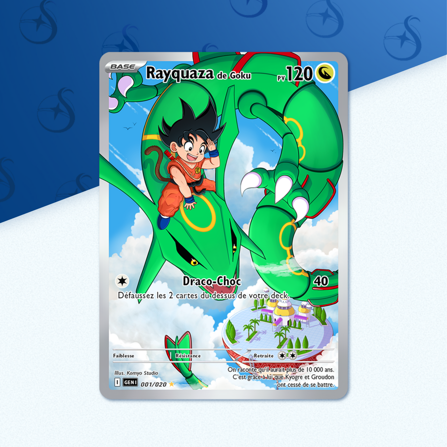Carte - Rayquaza de Goku
