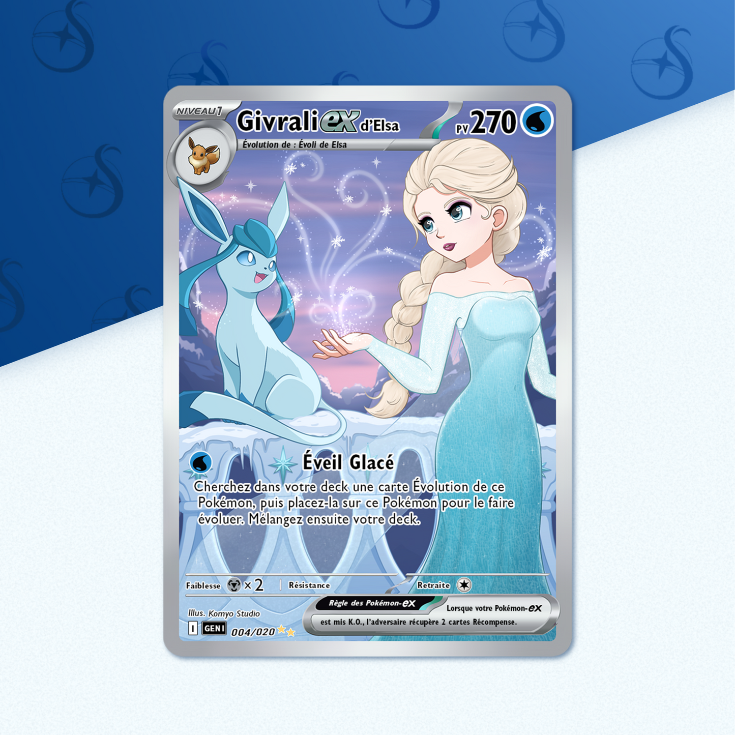 Carte - Givrali EX d’Elsa PRÉCOMMANDE