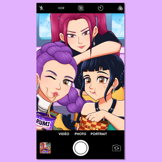 Selfie - Kpop demon hunters Huntrix