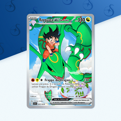 Carte - Rayquaza EX de Goku