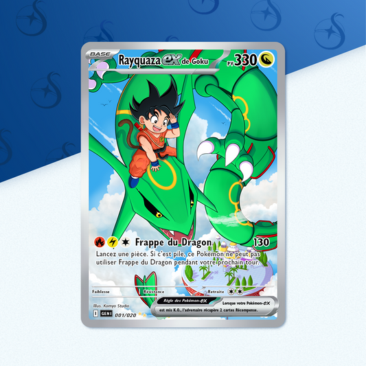 Carte - Rayquaza EX de Goku