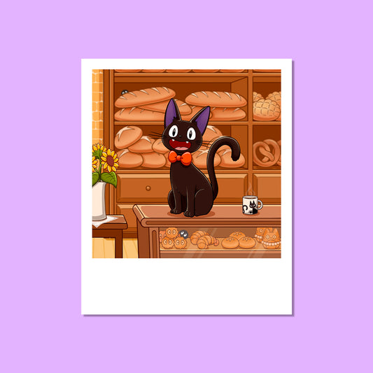 Polaroid Jiji - Ghibli