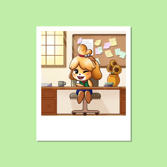 Polaroid Marie - Animal Crossing