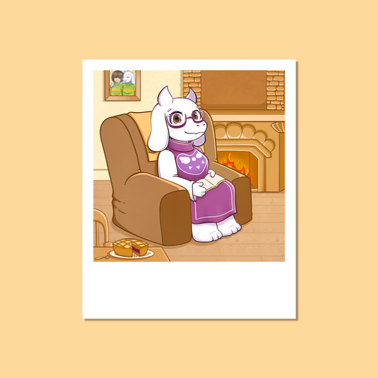 Polaroid Toriel - Undertale