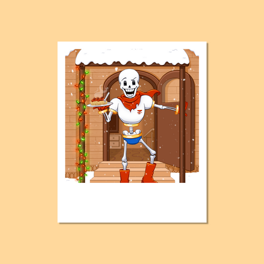 Polaroid Papyrus - Undertale