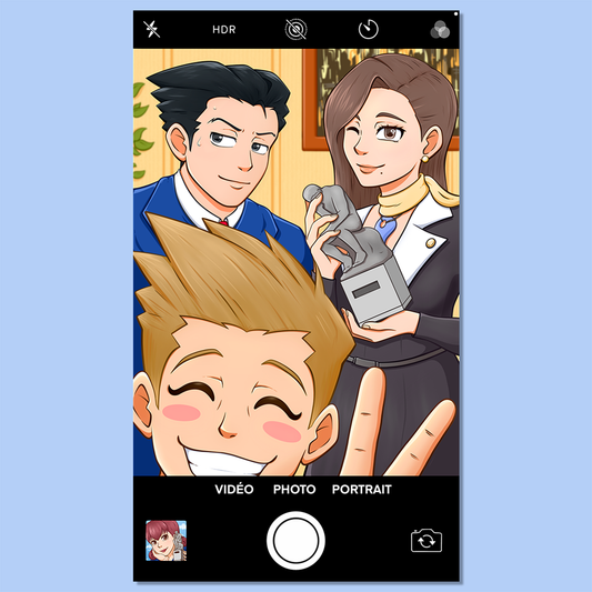 Selfie - Ace Attorney