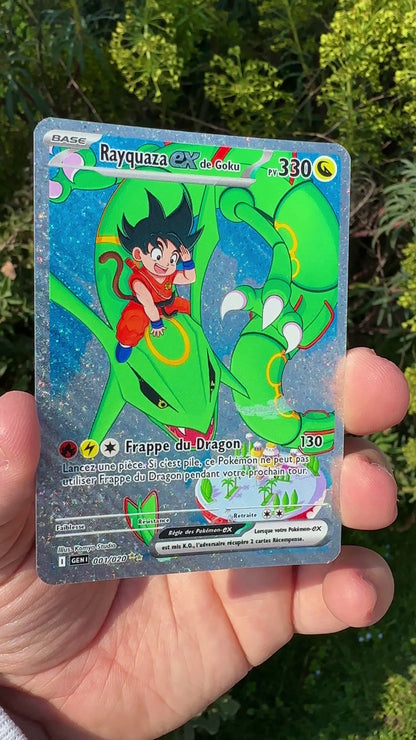 Carte - Rayquaza EX de Goku